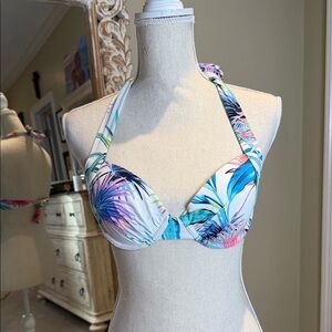 Tommy Bahama Multicolor Tropical Bikini Top